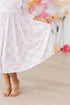 ribbons-roses-3-4-sleeve-ruffle-twirl-dress Mila &  Rose - Sophia's Style--4T--5